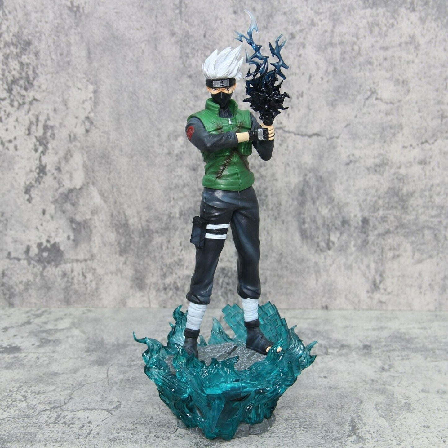 Anime Naruto Figure set Sasuke Kakashi Might Guy PVC Action Figure Statue Model