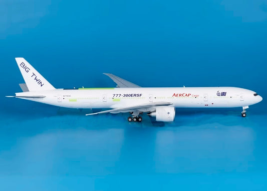 1:200 37CM JC Wings Kalitta Air BOEING 777-300ER Airplane Diecast Aircraft Model