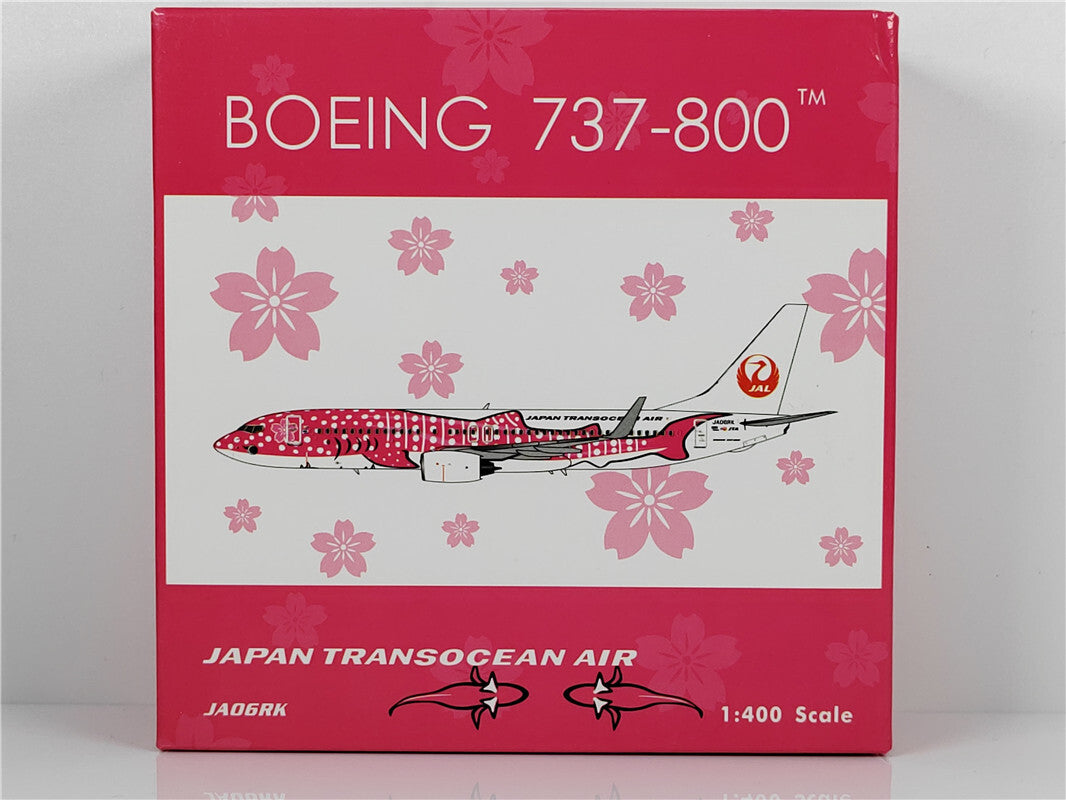 1:400 Phoenix JAPAN TRANSOCEAN AIR BOEING B737-800 Diecast Aircraft Plane Model