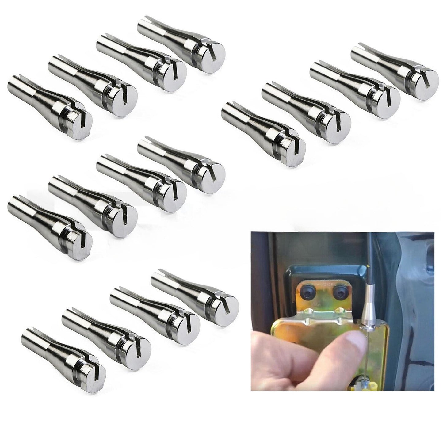 Ends Door Handle Latch Lock Cable Replacement For Mazda For Ford F150 F250 F350