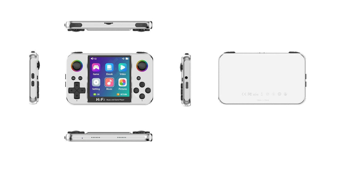 L8 Handheld Game Console Metal MINI Ultra-Thin Retro Gaming Handheld