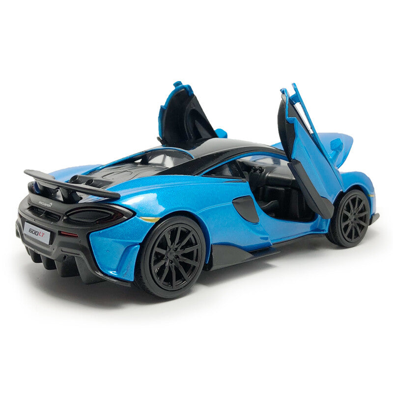 1/32 McLaren 600LT Model Car Diecast Toy Cars Boys Toys for Kids Gifts Blue