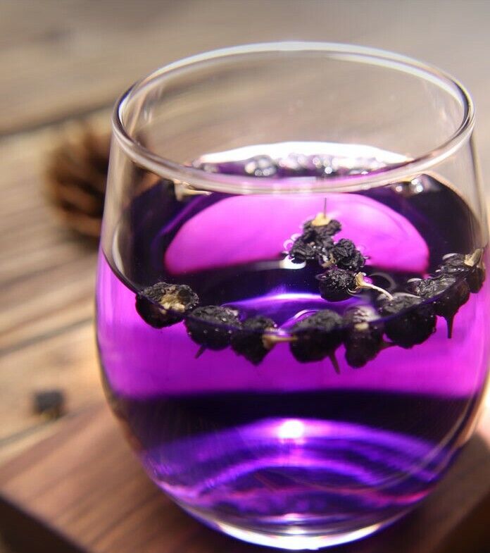 QingHai Wild Black Goji Berry Dried Lycii Wolfberry Lycium Ruthenicum fruit tea