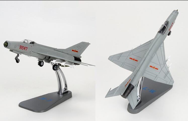 Terebo China Chengdu J-7 Fighter Fishbed 1/72 diecast plane model aircraft
