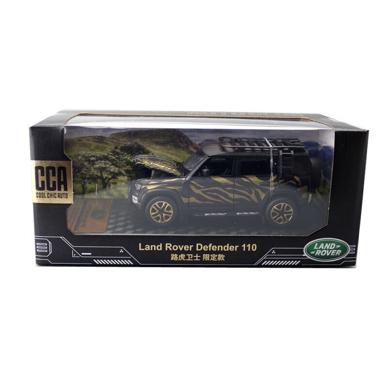 1:32 Diecast Land Rover Defender 110 SUV Metal Car Model Toy Pull Back Sound