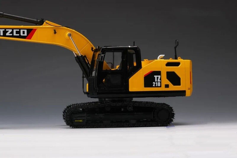1:30 TZCO TZ210 Excavator Contruction Machine Equipment Diecast Metal Model
