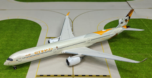 1:400 JC Wings ETIHAD AIRBUS A350-1000 Passenger Airplane Diecast Aircraft Model