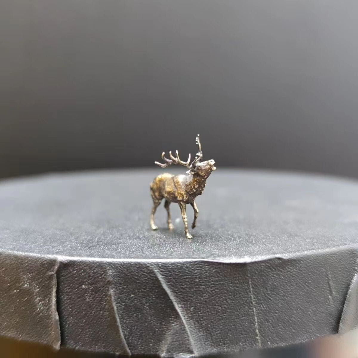 copper bonsai suiseki micro landscape decoration deer