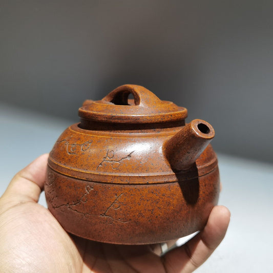 vintage chinese yixing purple clay teapot zisha ceremony teaware collection rare