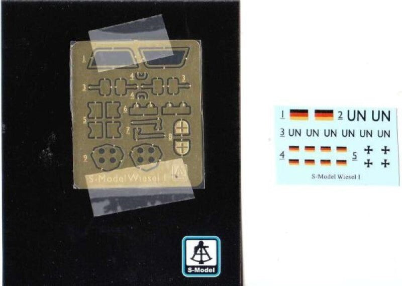 S-Model PS720116 1/72 Wiesel 1 MK20 1+1 Plastic Model Kit