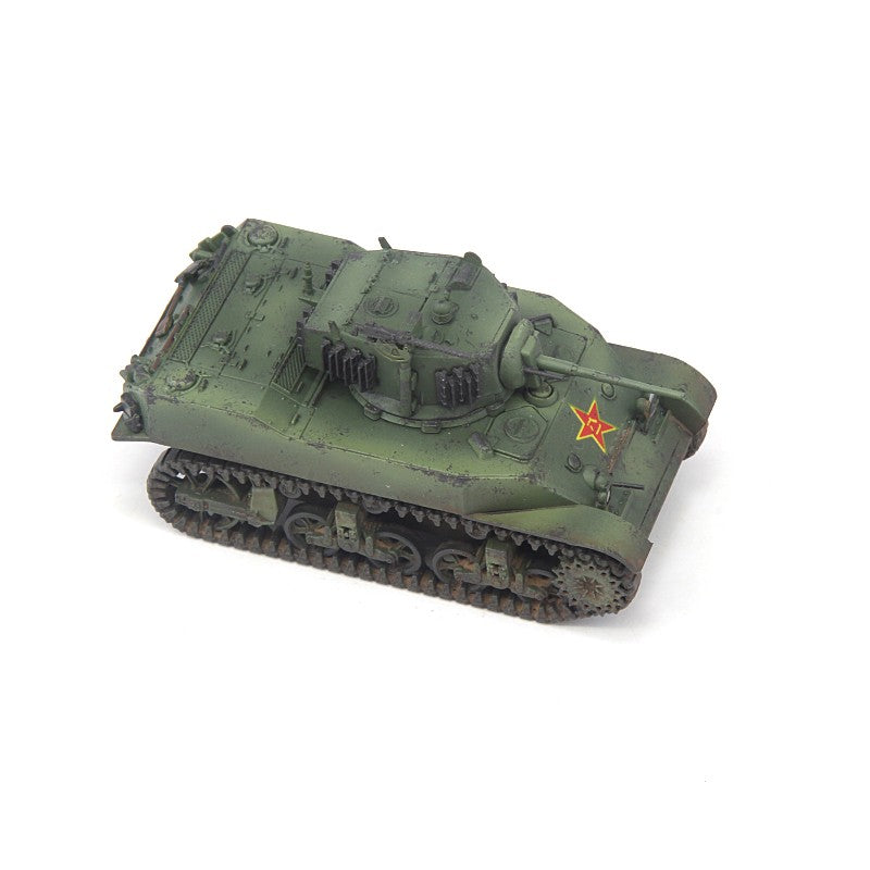 1/72 Chinese M5A1 light tank Finished product model