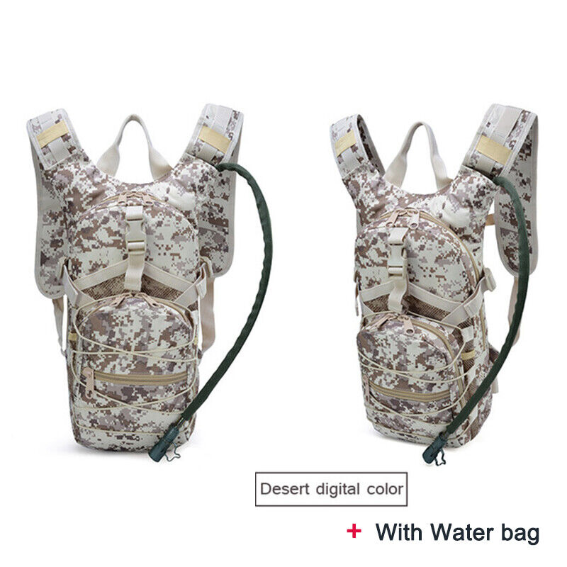 Tactical Backpack Water Bag Backpack Hiking Military Pouch Camping Daypack