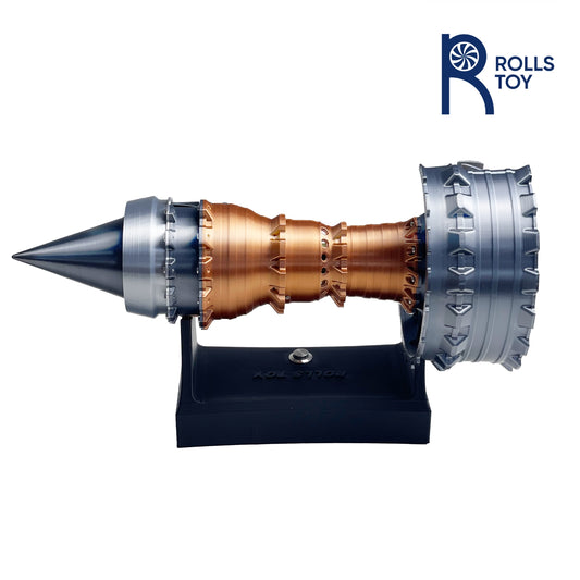 28cm Aircraft Turbojet Engine Model Rotatable