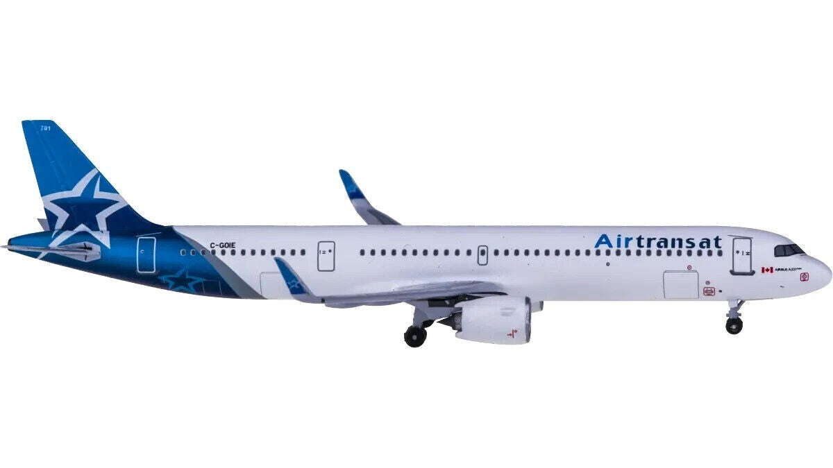 1:400 AeroClassics Air Transat AIRBUS A321neo Passenger Airplane Diecast Model