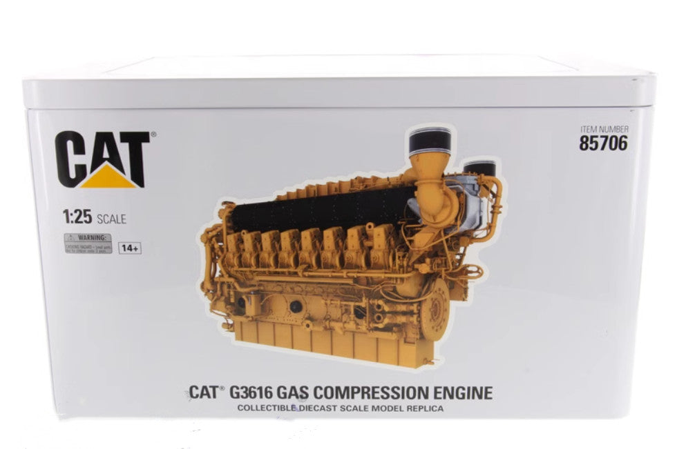 1:25 DM G3616 A4 Gas Compression Engine Construction Equipment Diecast Model
