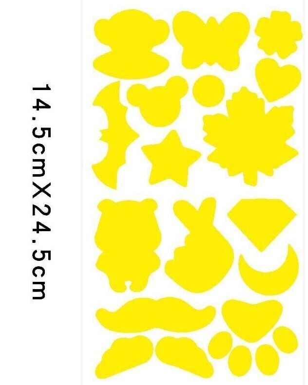 Self Adhesive Patches Various Pattern Repair Washable Stick On Clothing Sticker