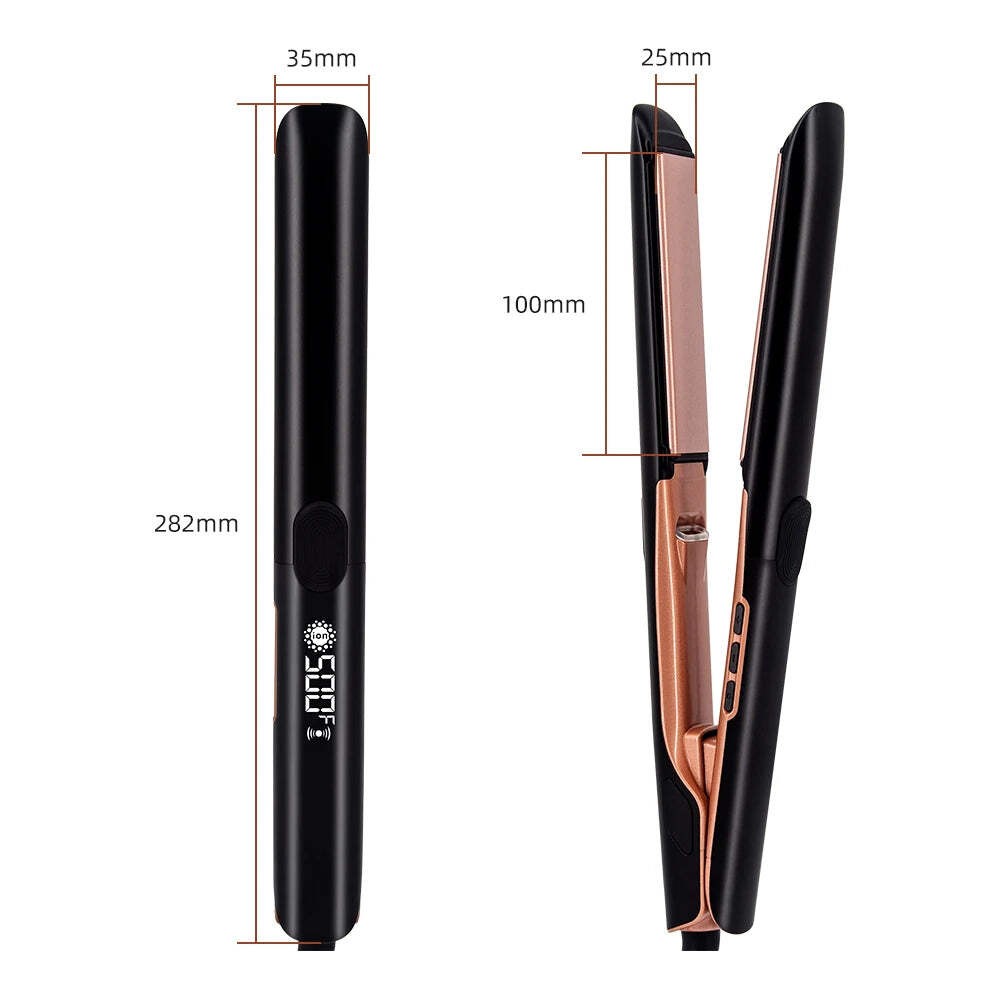 Plasma Hair Straightener 260°C Ionic Ceramic Flat Iron