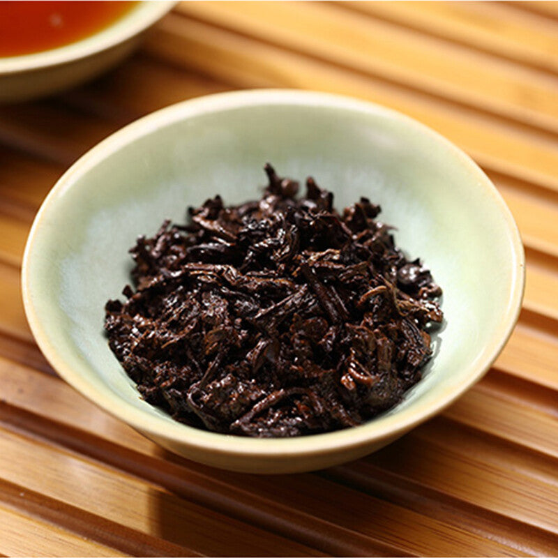 2009 Dayi Shu Pu'er Puer Tea Cake TAETEA 7572 Ripe Pu-erh Tea 357g Random Batch