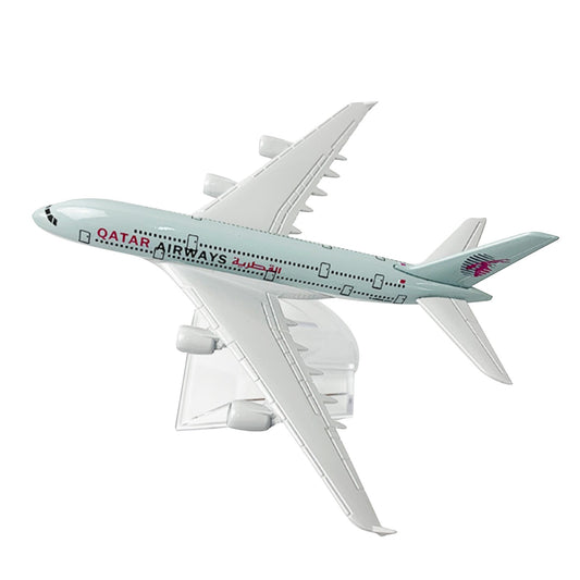 1:400 A380 Qatar Airways Plane Metal Airplane Model Plane Alloy Plane Deco Model