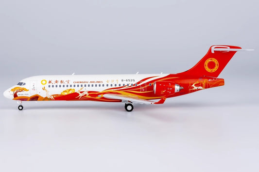 1:400 NGmodels Chengdu Airlines COMAC ARJ21-700 Airplane Diecast Plane Model