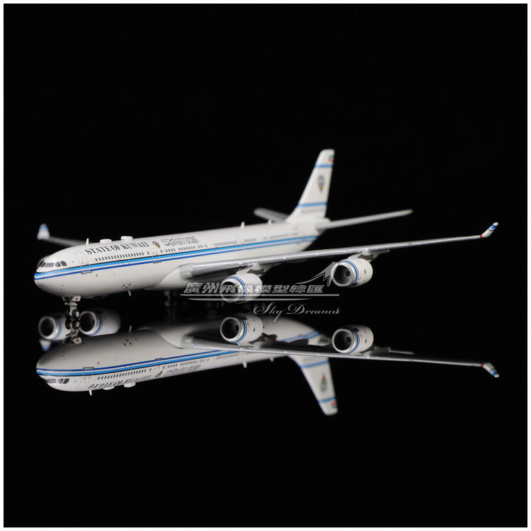1:400 JC Wings State of Kuwait AIRBUS A340-500 Airplane Diecast Aircraft Model