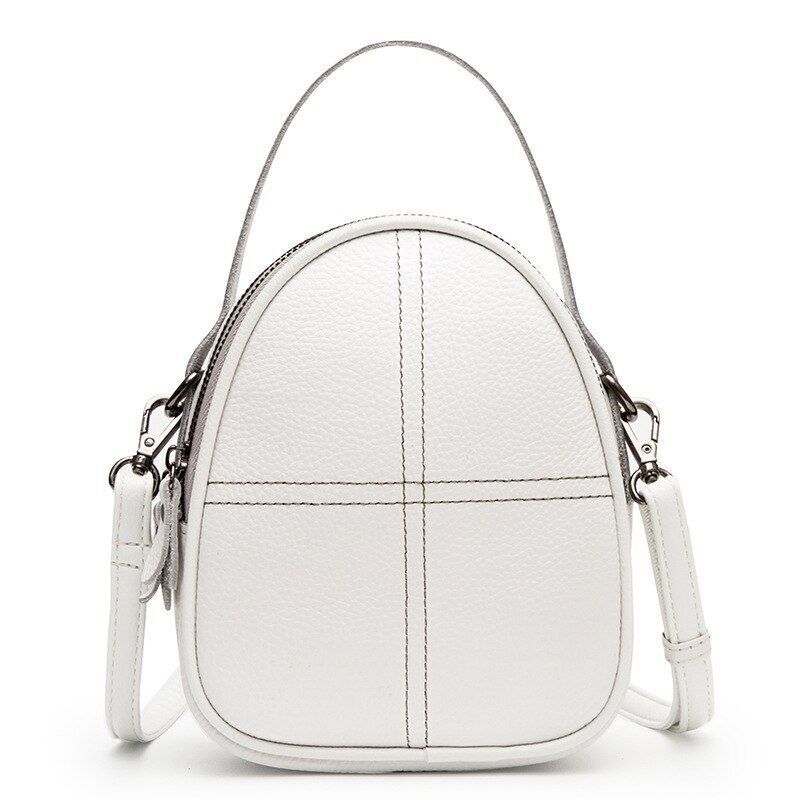 Fashion Crossbody Handbags Genuine Leather Shell Casual Shoulder Messenger Purse