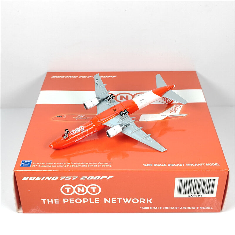 1:400 JC Wings TNT BOEING B757-200F Passenger Airplane Diecast Aircraft Model