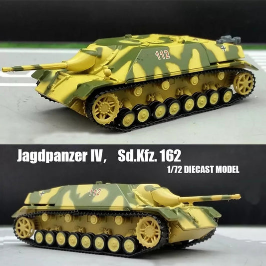 Alloy 1/72 WWII German Army Sd.Kfz.162/1 Jagdpanzer IV Tank Model Collection