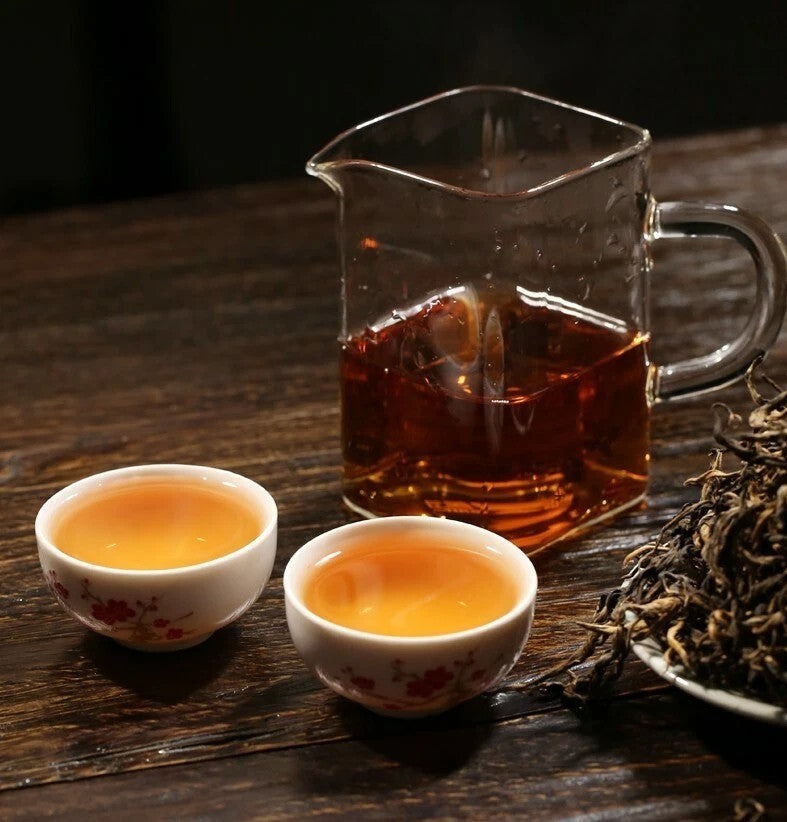 500g Yunnan Black Tea Fengqing Dian Hong Dianhong Chinese Golden Buds