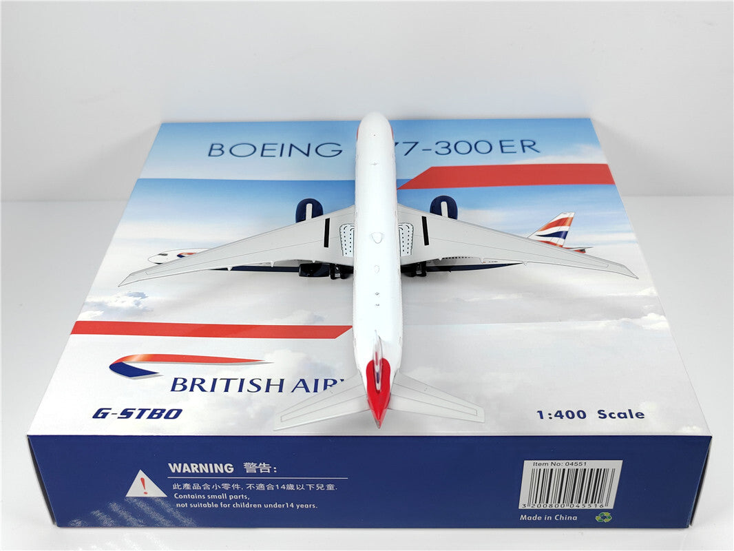 1:400 Phoenix BRITISH AIRWAYS BOEING B777-300ER Airplane Diecast Aircraft Model
