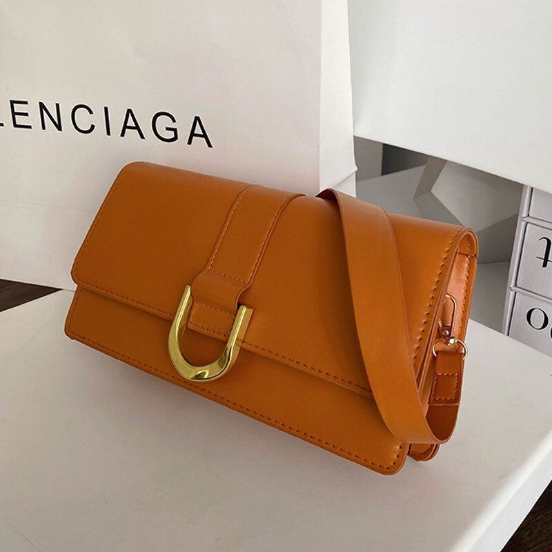 Fashion Handbags Women Leather Shoulder Bags Square Shape Crossbody Small Purse