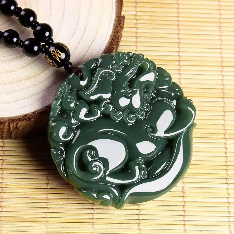 Blue Jade Yuanbao Pixiu Pendant Popular Versatile Hanging Accessories
