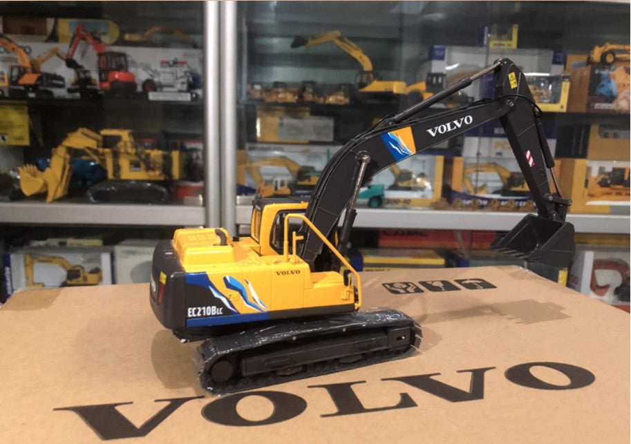1:35 VOLVO EC210BLC Crawler Hydraulic Excavator Construct Machine Diecast Model