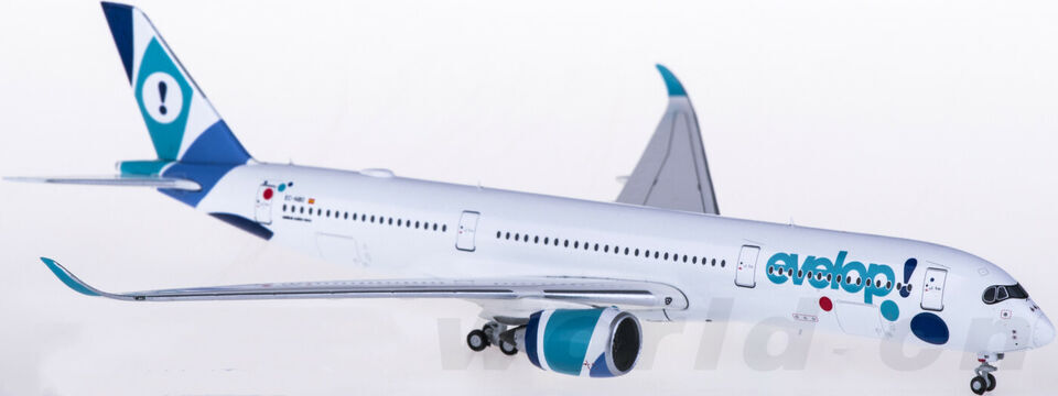 1:400 JC Wings Evelop AIRBUS A350-900 Passenger Airplane Diecast Aircraft Model