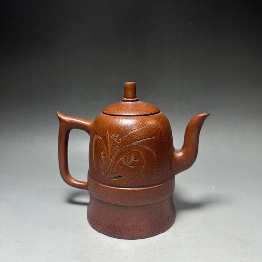 Chinese Yixing Zisha Clay Handmade Exquisite Teapot(金钟壶 底款:陈子畦)