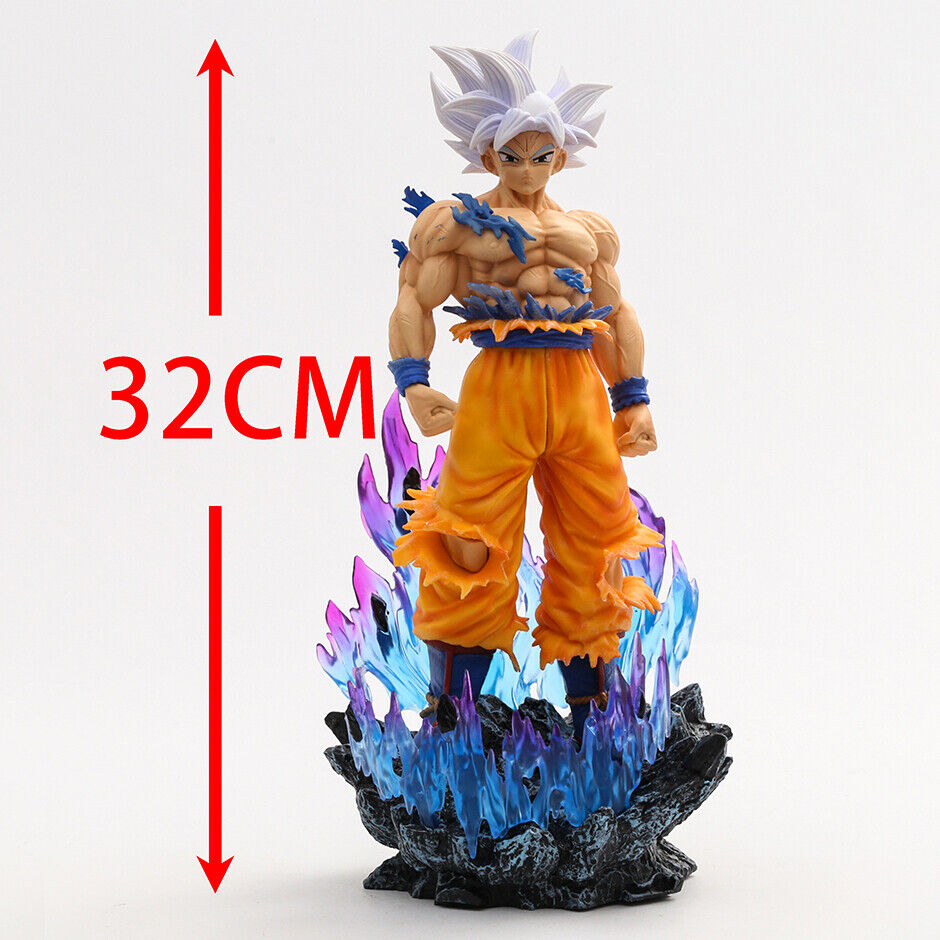 Dragon Ball SUPER Son Goku Ultra Instinct PVC Figure Toy Collection Model Statue