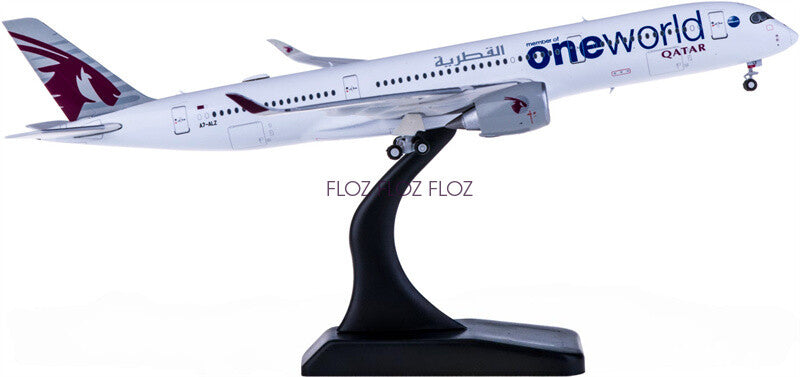 for JC Wings for Qatar for Airbus A350-900 A7-ALZ 1:400 Airplane Pre-built Model