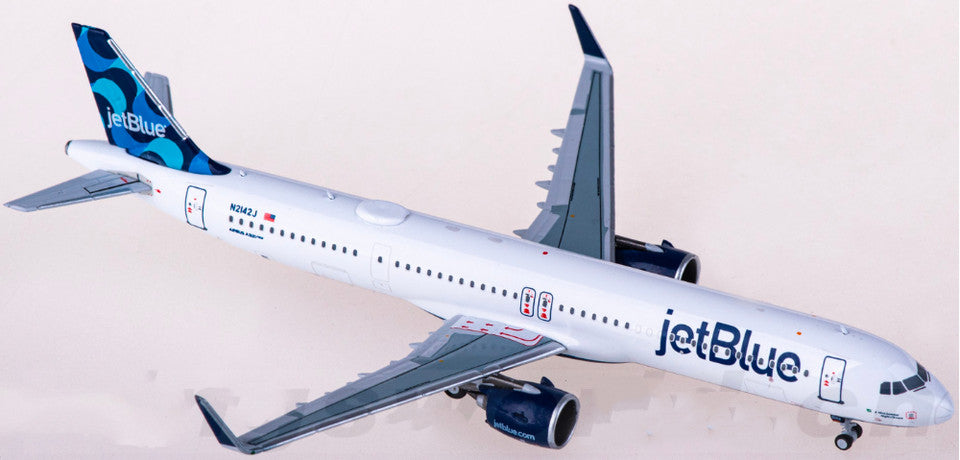 1:400 NG Model JetBlue AIRBUS A321neo Passenger Airplane Diecast Aircraft Model