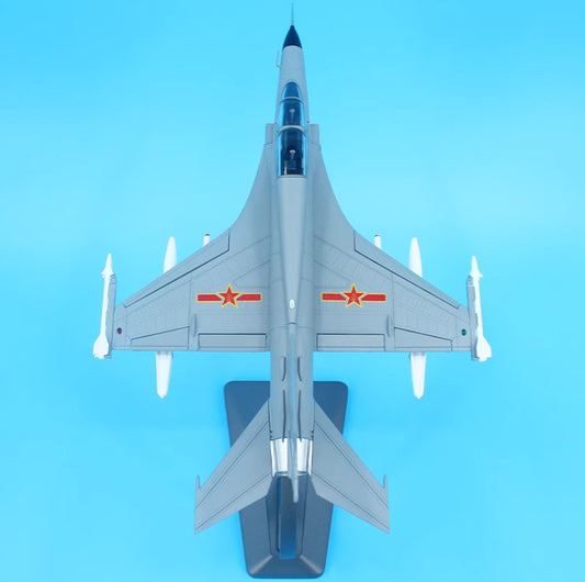 1:48 35CM JL-9 Air Force Fighter Trainer Aircraft Diecast Military Plane Model