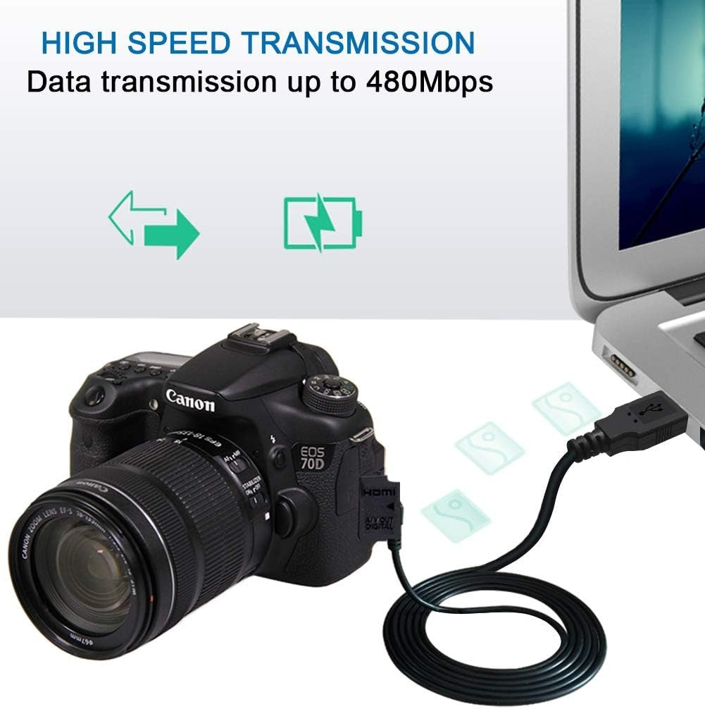 3FT Mini USB Data Sync Charger Charging Cable Cord SatNavs, Dash Cam Lot