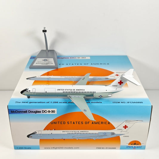 1:200 InFlight United States of America DC-9-30 10880 Airplane Diecast Model