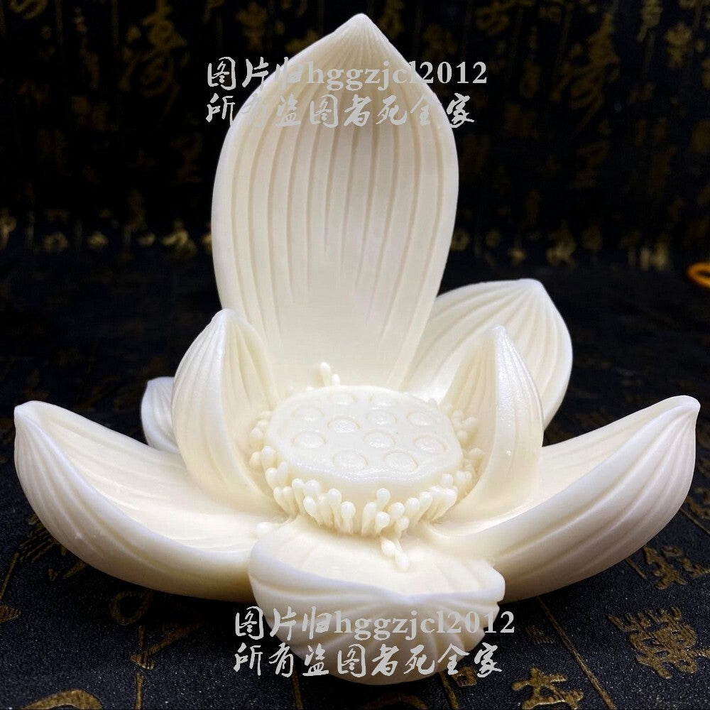 Kid Shakyamuni Buddha Statue Lotus Base Zen Buddhism Car Home Shrine Decor