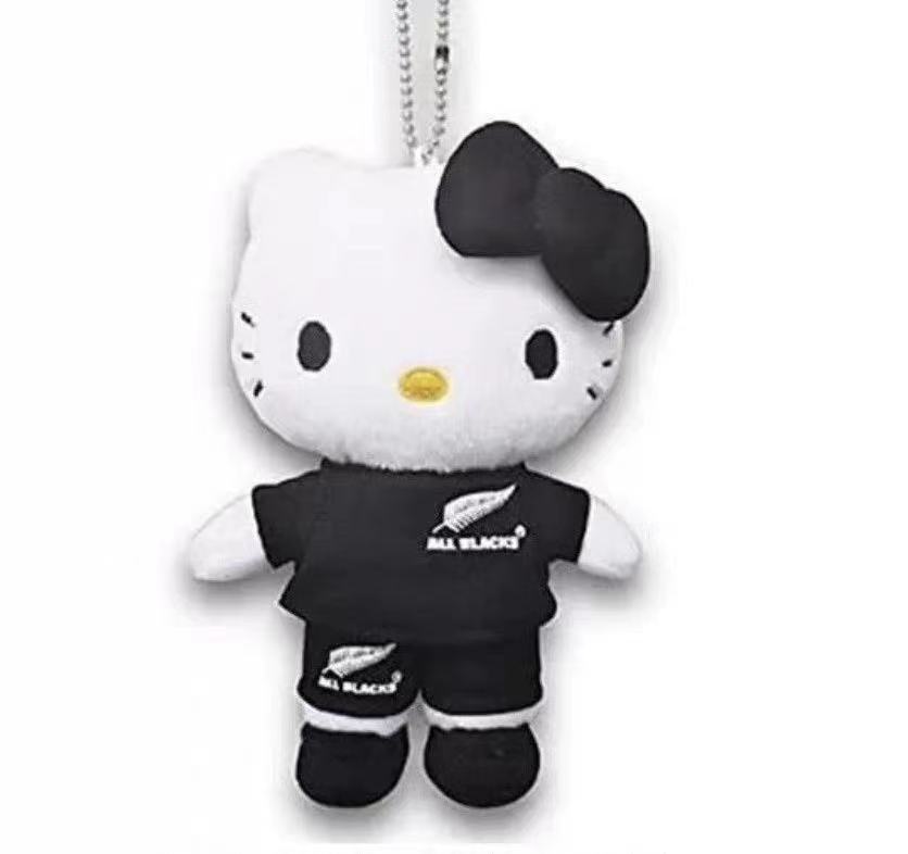 Hello Kitty Bag Pendant Doll Black Pendant All Black Keychain