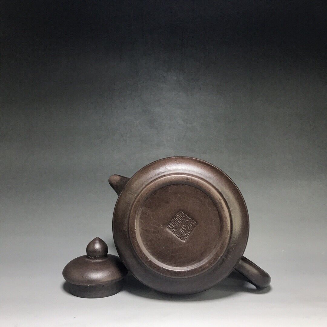 Chinese Yixing Zisha Clay Handmade Exquisite Teapot(圆韵 底款:蒋飛)
