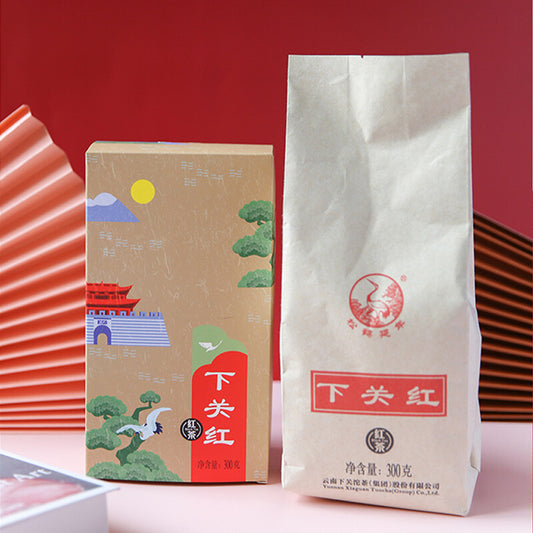 Xiaguan Red Dian Hong Tea Yunnan Black Tea Loose Leaf Dianhong 300g