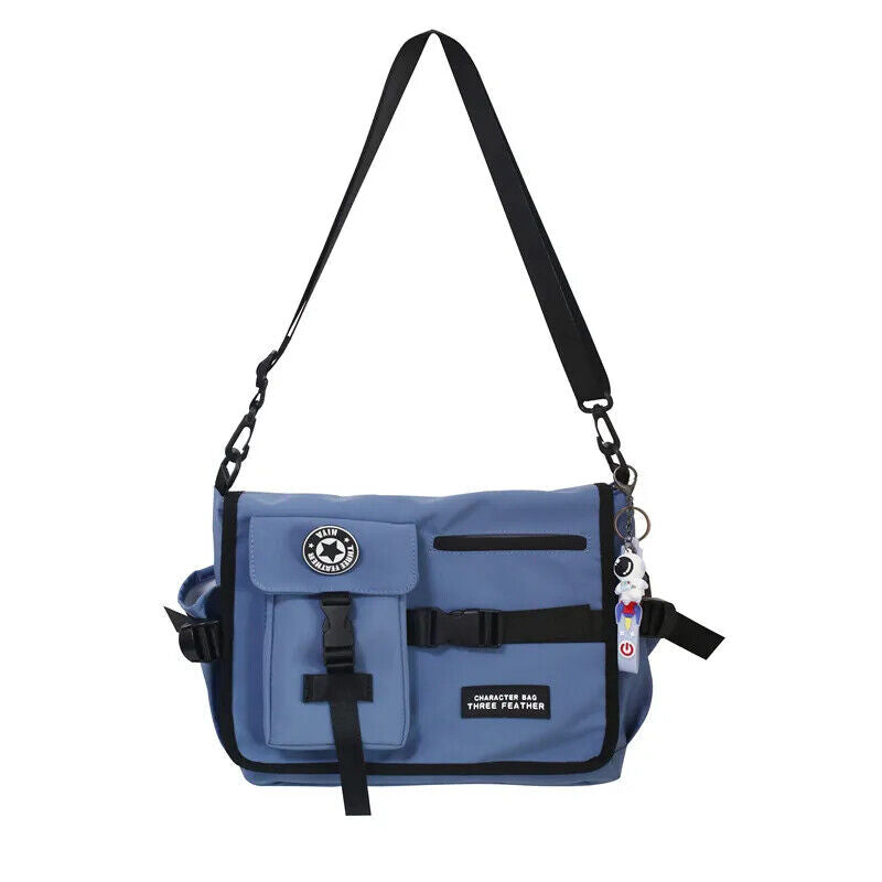 Square Bag Harajuku Men Crossbody Bags Women Girls School Book Bag Shoulder Bag