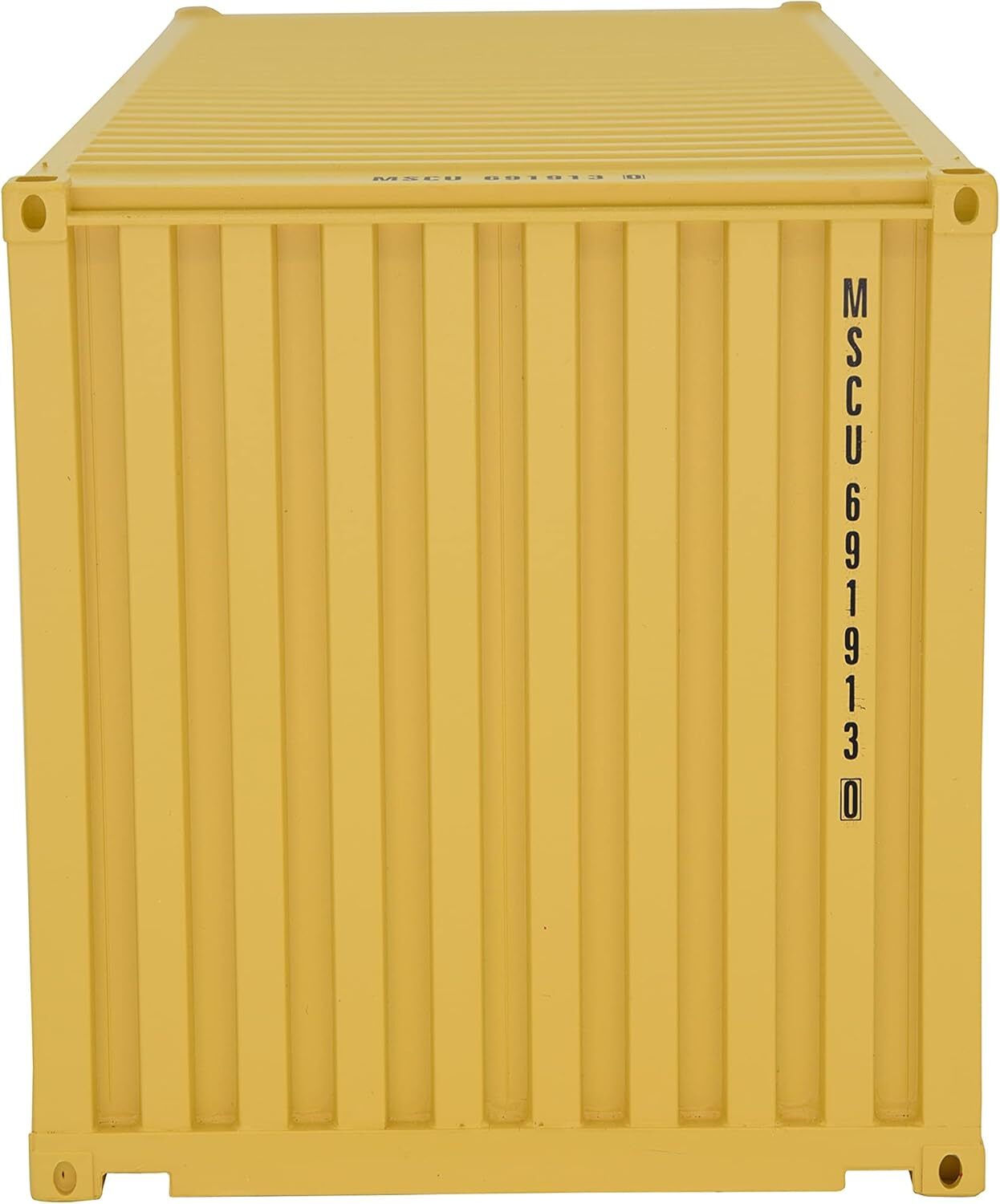 1:20 MSC 20GP Shipping Container Model Abs Resin & Wood Toy Home Decoration Gift