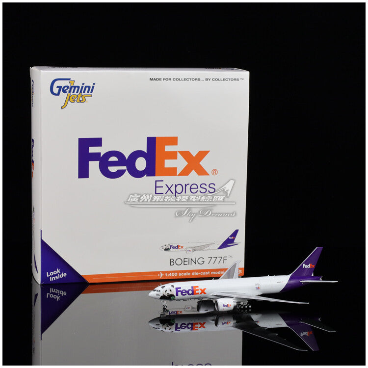 1:400 GeminiJets FedEx Express BOEING B777F Airplane Diecast Aircraft Model