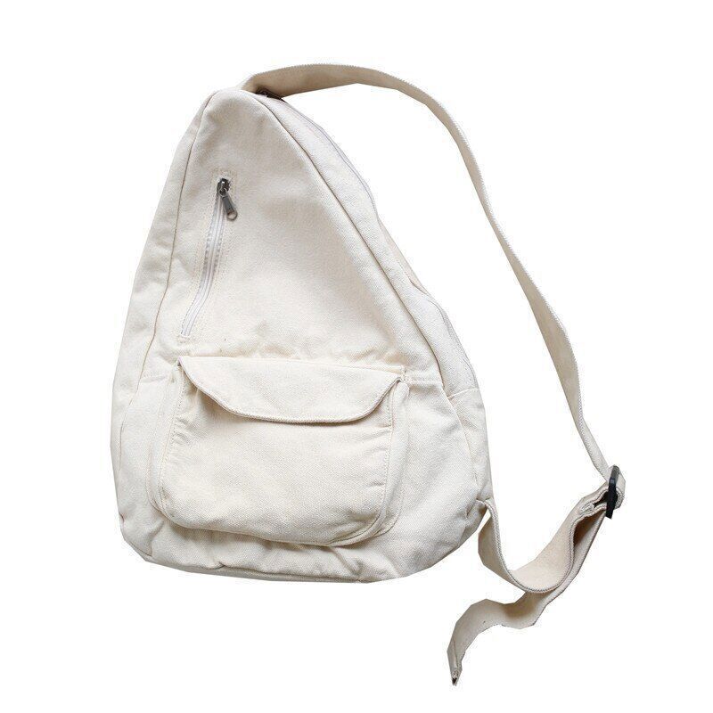 Canvas Chest Bag Women Shoulder Bag Canvas Crossbody Bag Women Bag
