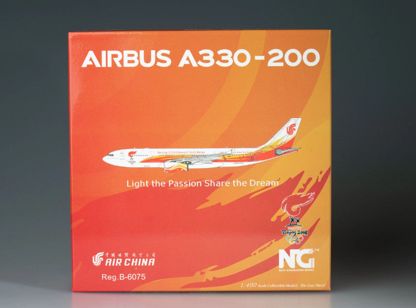 1:400 NG Model AIR CHINA AIRBUS A330-200 Passenger Plane Diecast Aircraft Model